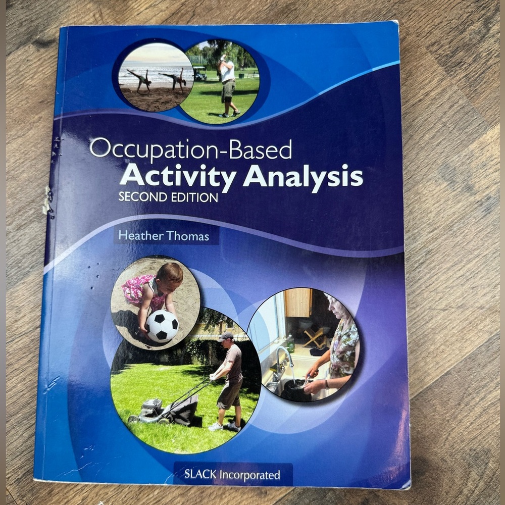 Occupation-Based Activity Analysis Book